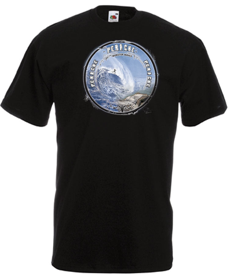 T-shirt Monster Waves Peniche
