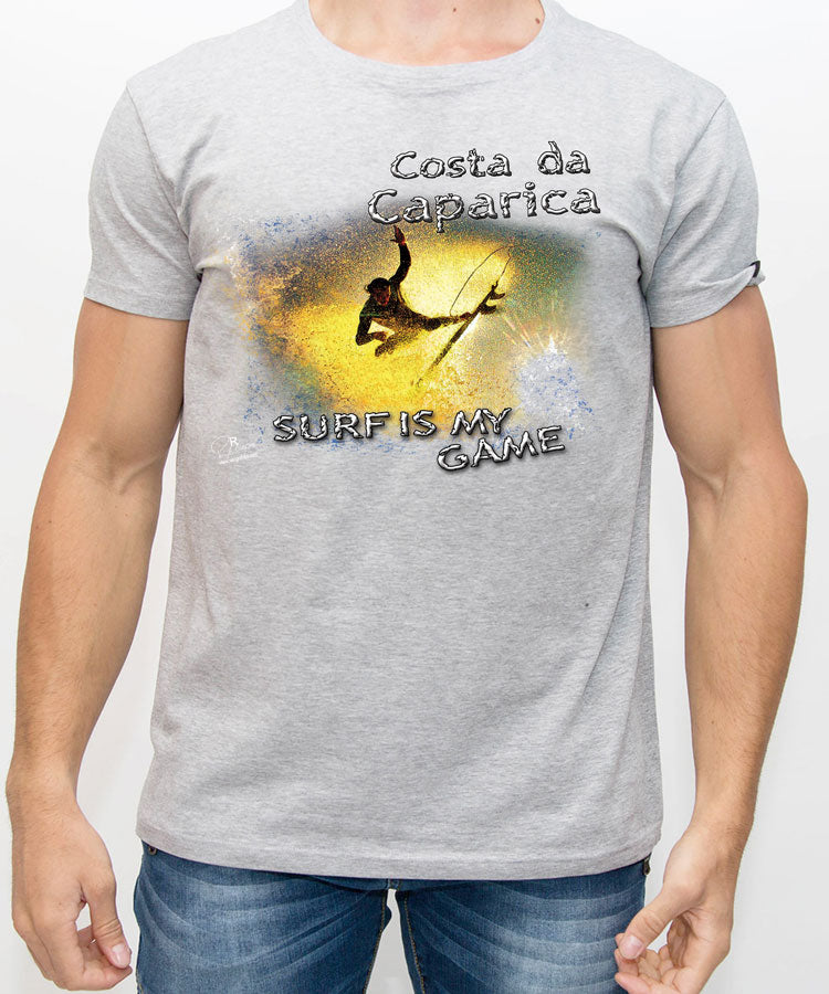 T-shirt Surf is my Game Costa da Caparica