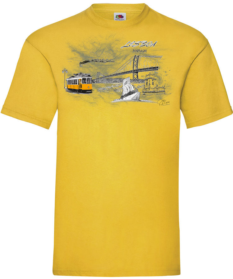 T-shirt Lisboa em Chamas