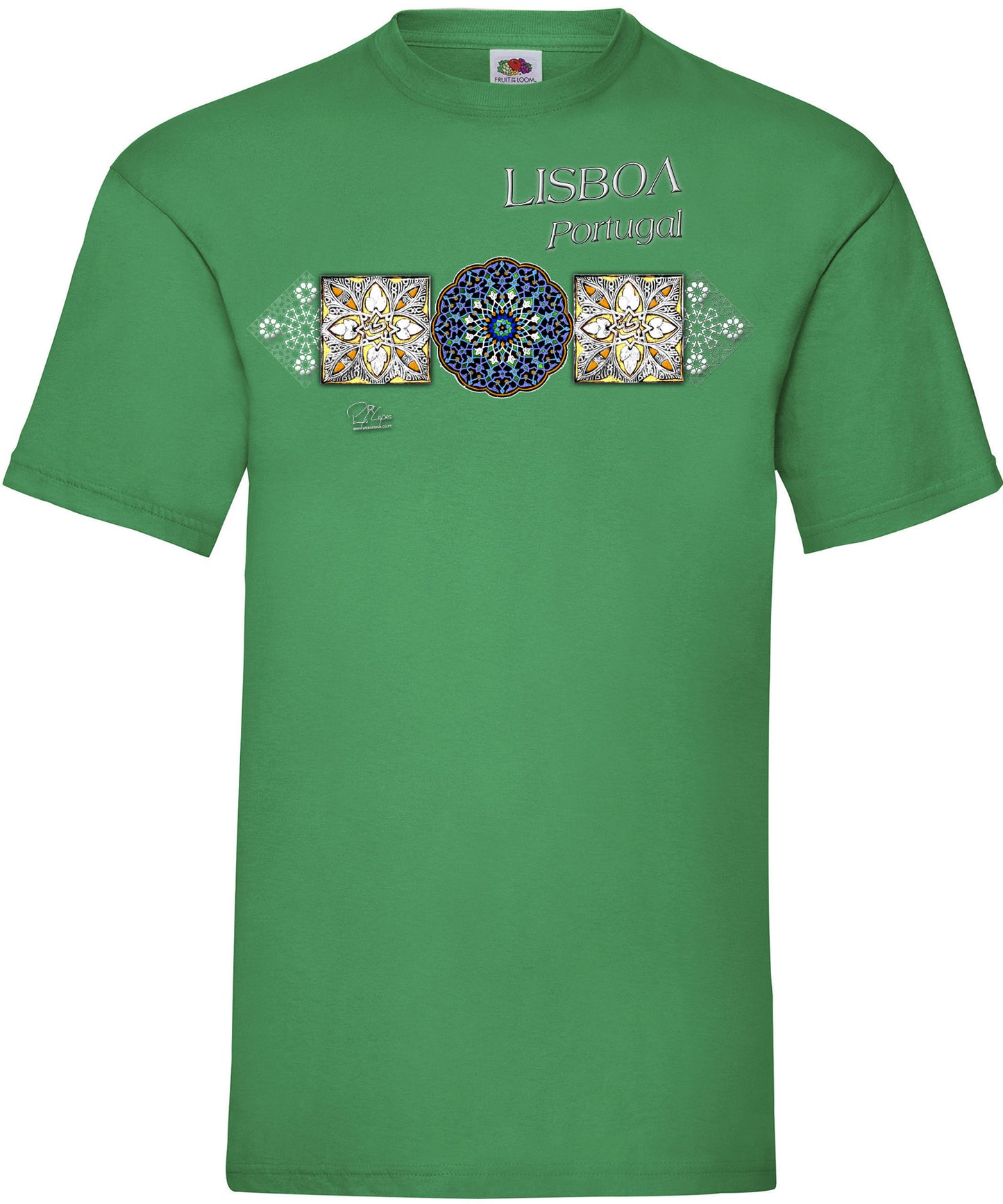 T-shirt Azulejo Árabe Lisboa