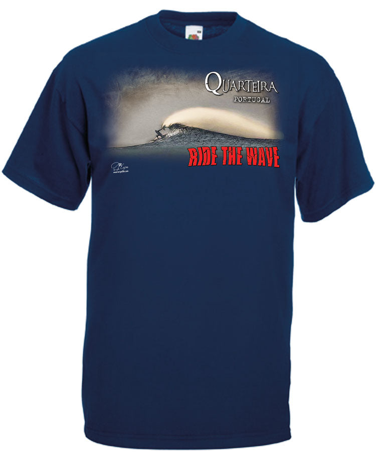 T-shirt Ride the Wave Quarteira