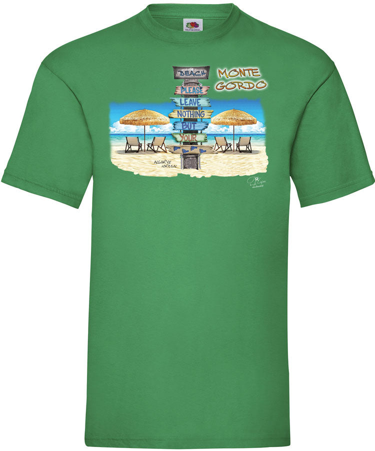 T-shirt Pegadas Monte Gordo