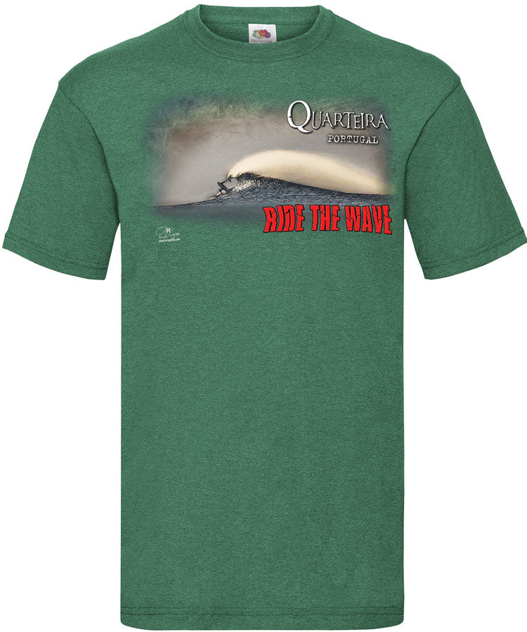T-shirt Ride the Wave Quarteira