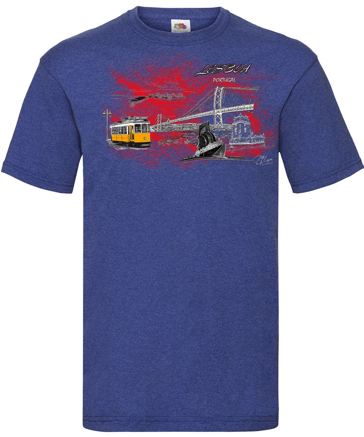 T-shirt Lisboa em Chamas