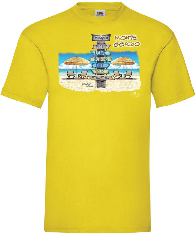 T-shirt Pegadas Monte Gordo