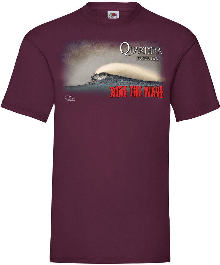 T-shirt Ride the Wave Quarteira