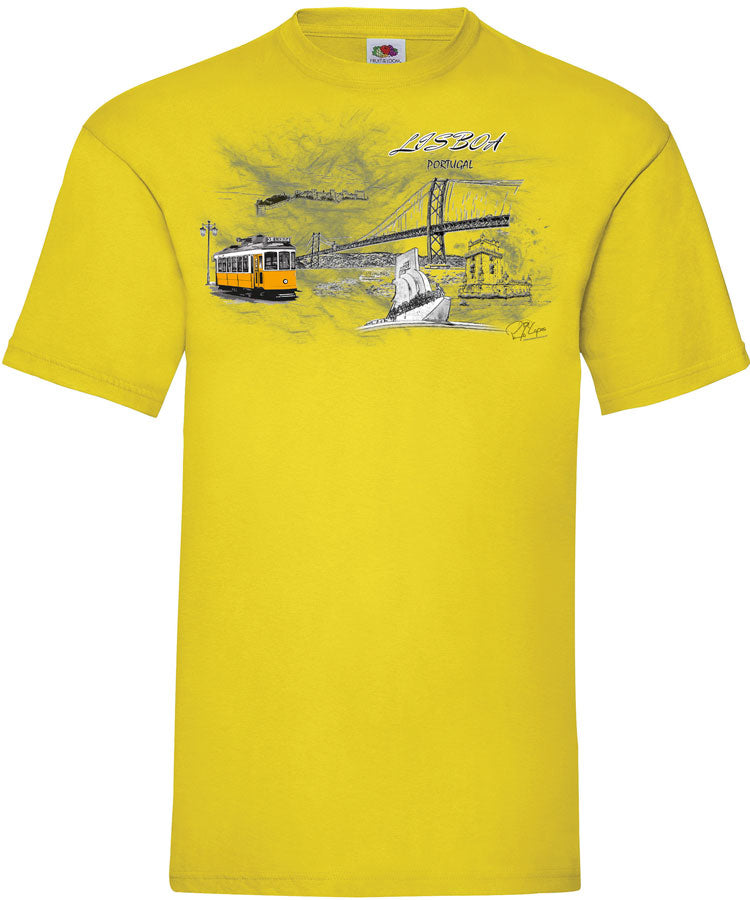 T-shirt Lisboa em Chamas