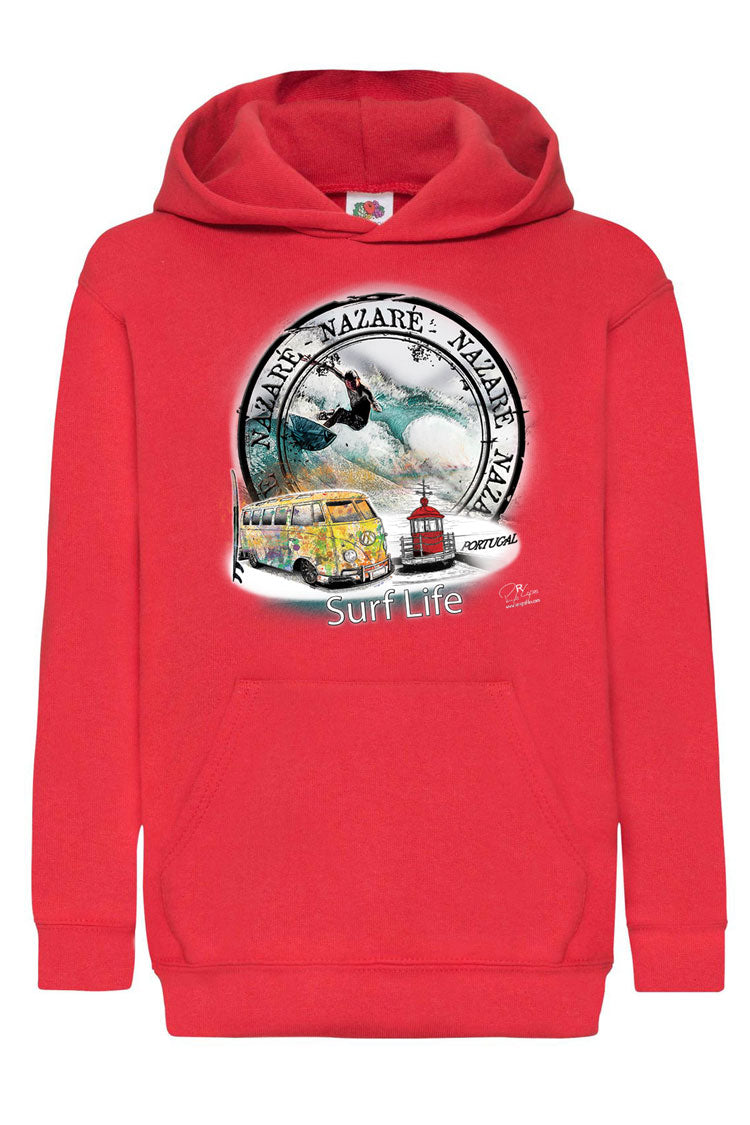 Sweatshirt Kids Surf Life Nazaré