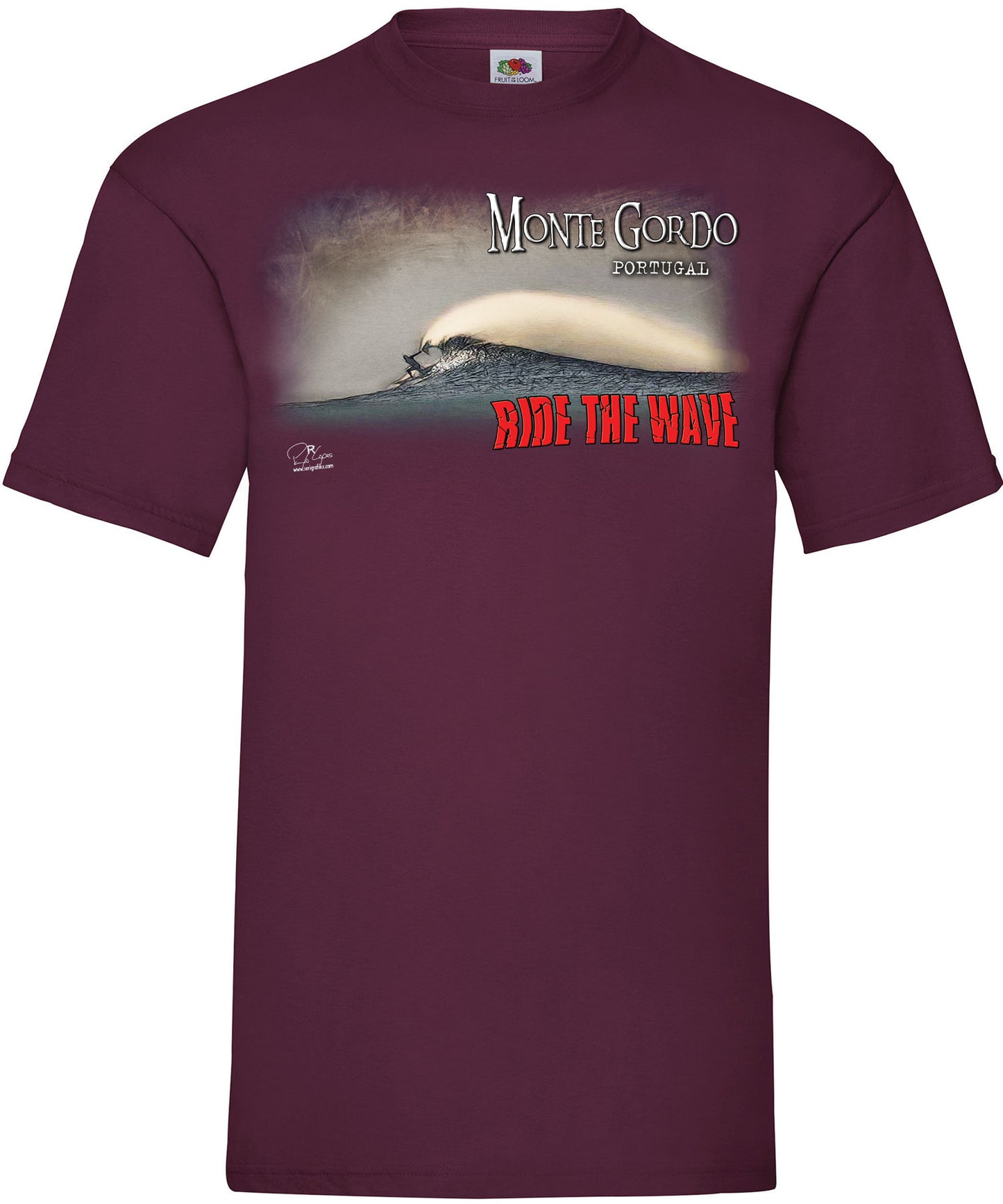 T-shirt Ride the Wave Monte Gordo