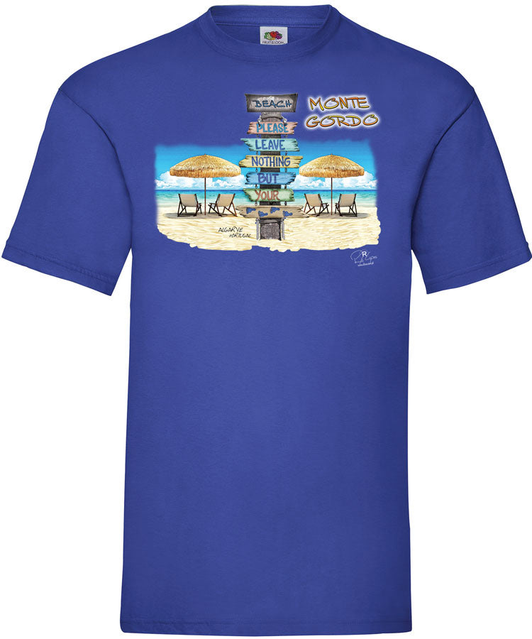 T-shirt Pegadas Monte Gordo