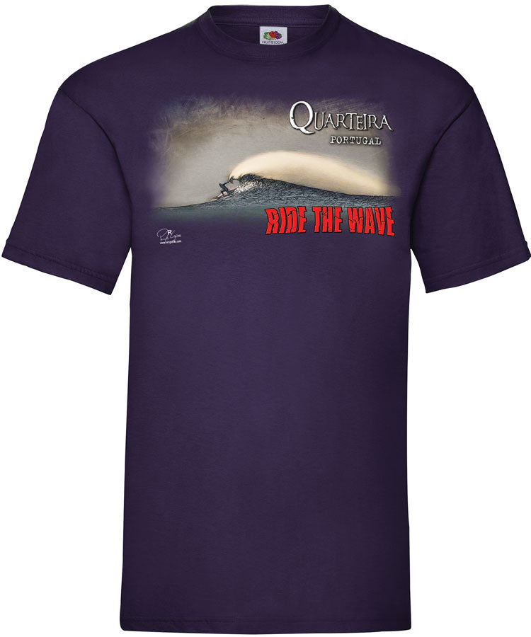 T-shirt Ride the Wave Quarteira