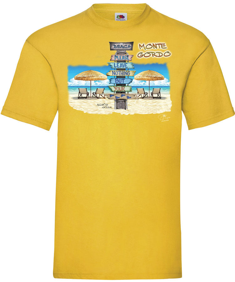 T-shirt Pegadas Monte Gordo