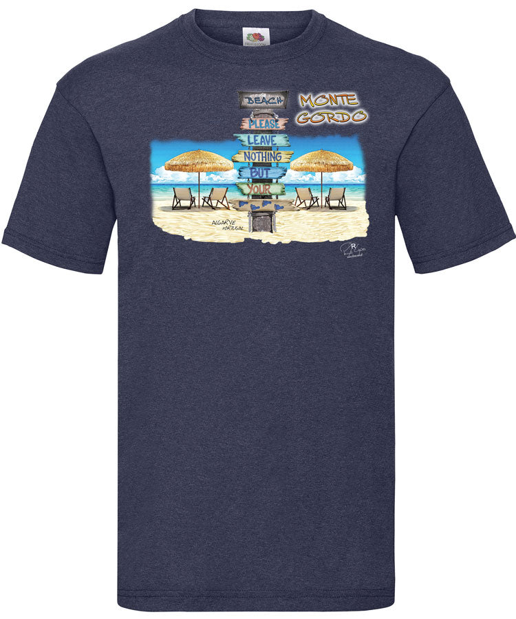 T-shirt Pegadas Monte Gordo