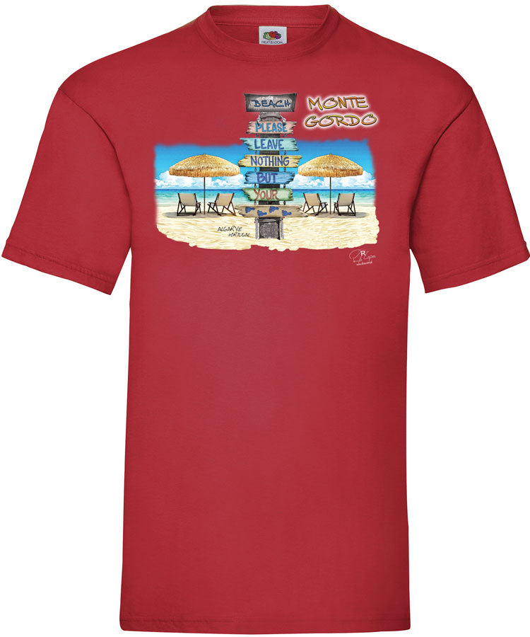 T-shirt Pegadas Monte Gordo
