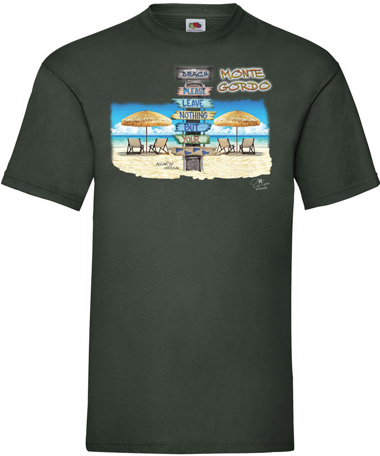 T-shirt Pegadas Monte Gordo