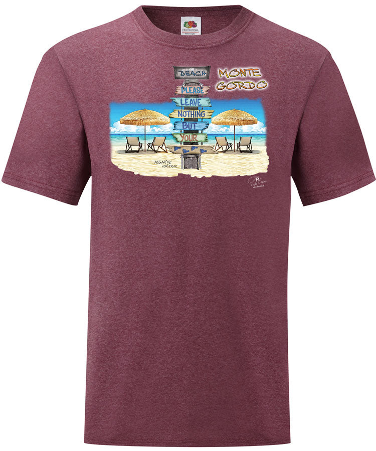 T-shirt Pegadas Monte Gordo