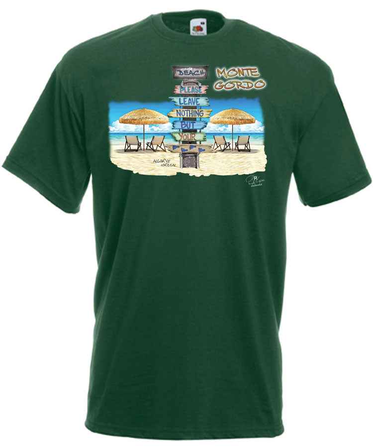 T-shirt Pegadas Monte Gordo