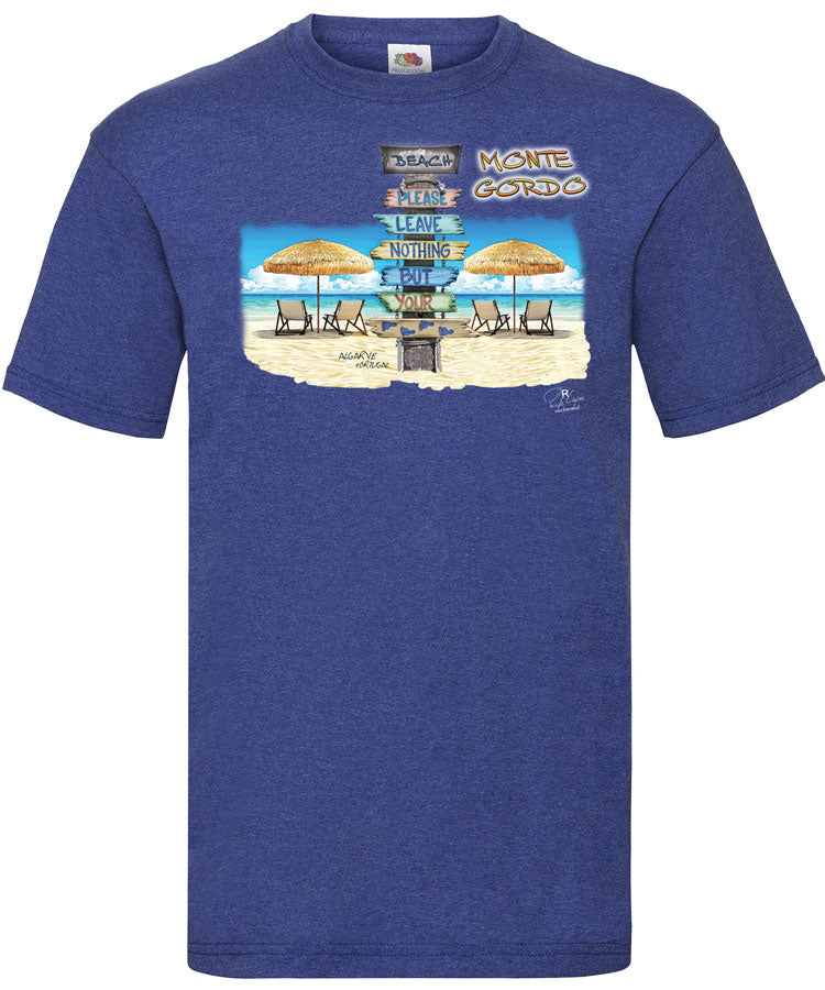 T-shirt Pegadas Monte Gordo