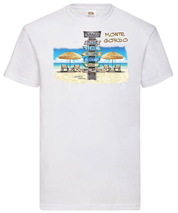 T-shirt Pegadas Monte Gordo