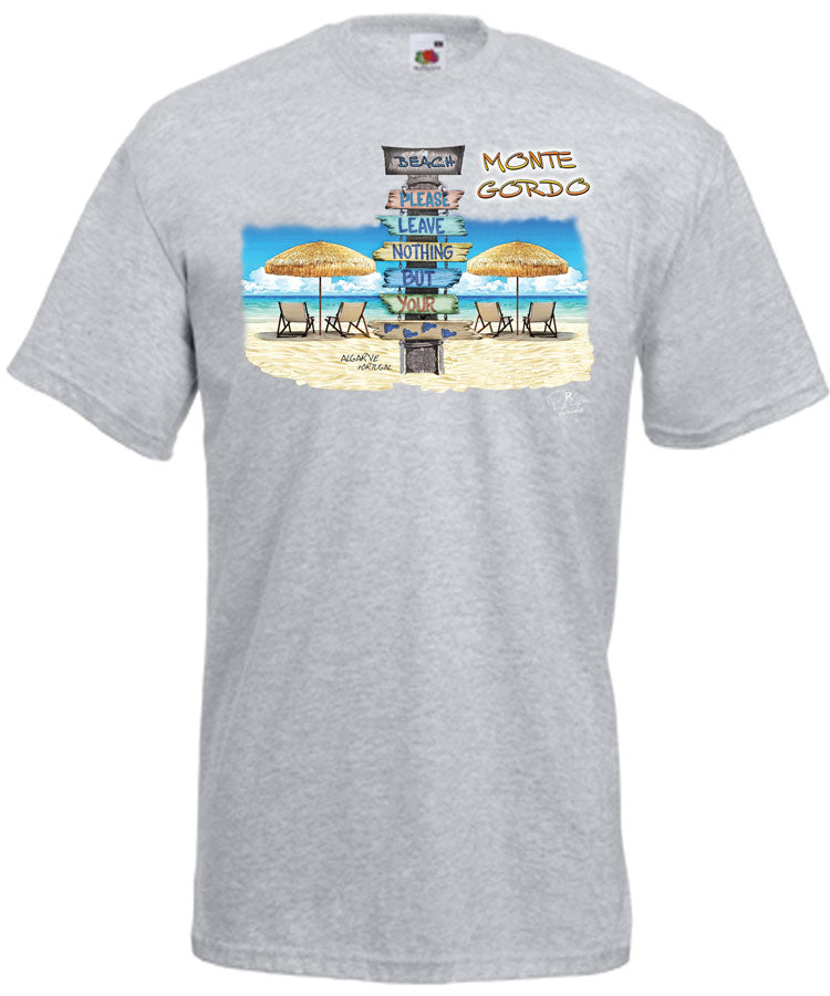 T-shirt Pegadas Monte Gordo