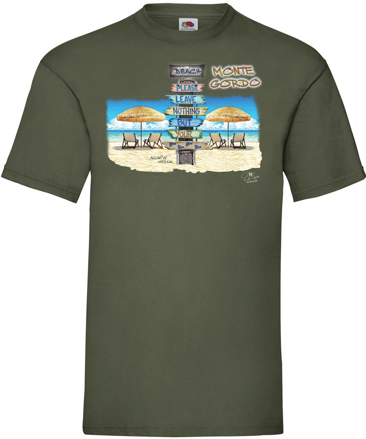 T-shirt Pegadas Monte Gordo