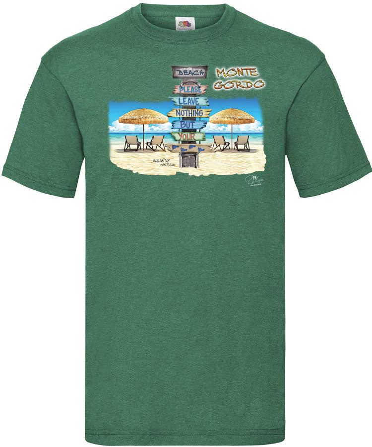 T-shirt Pegadas Monte Gordo