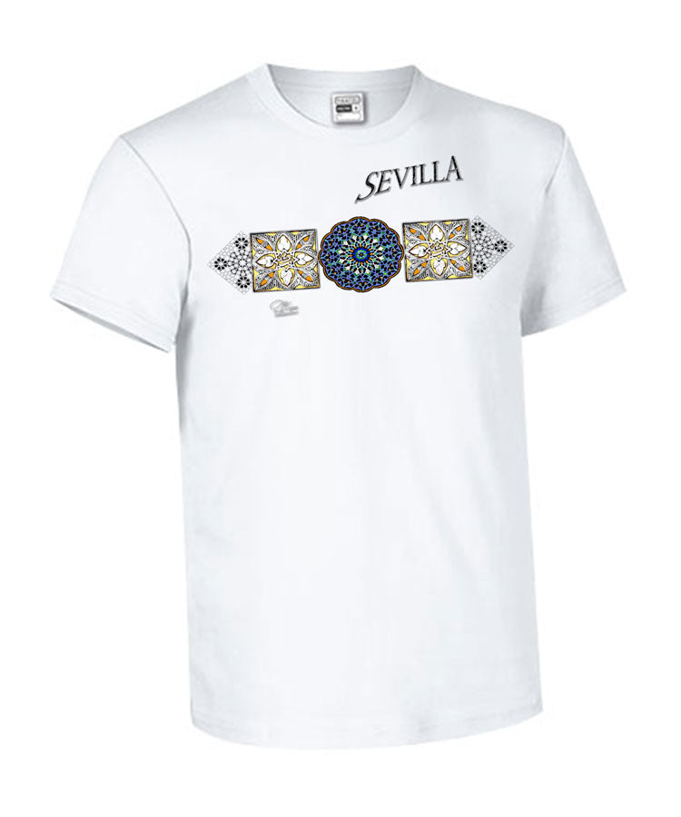 T-shirt Kids Azulejo Arabe Sevilla