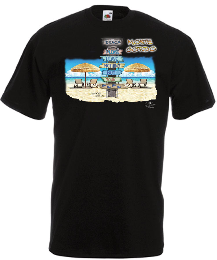 T-shirt Pegadas Monte Gordo