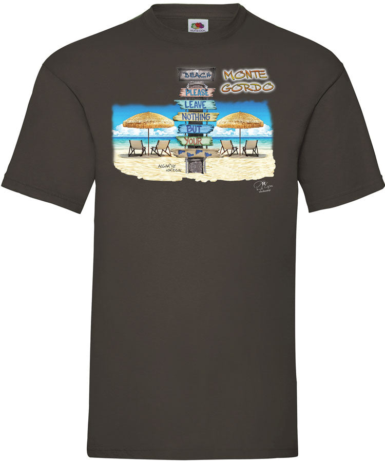 T-shirt Pegadas Monte Gordo