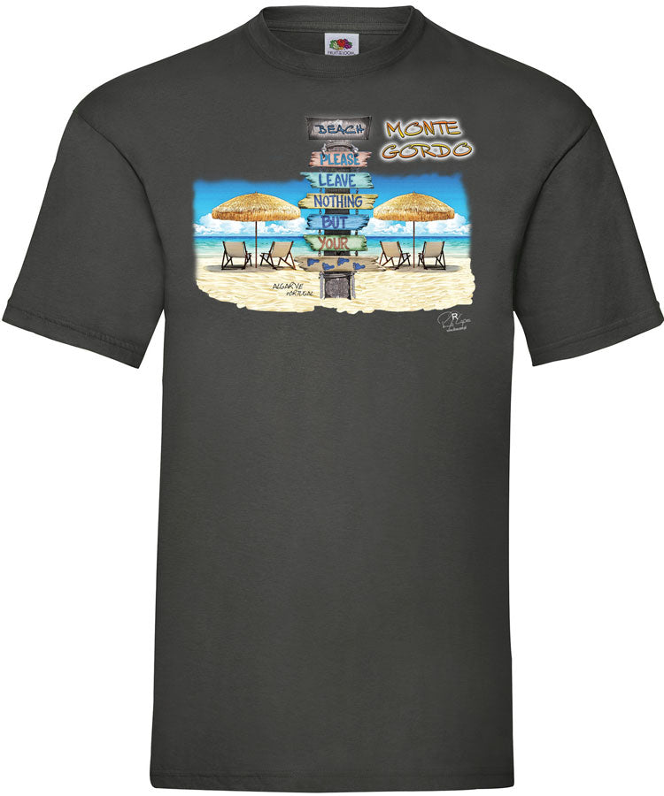 T-shirt Pegadas Monte Gordo