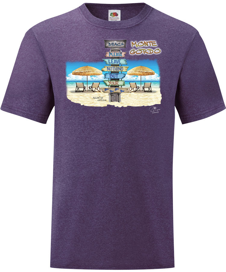 T-shirt Pegadas Monte Gordo