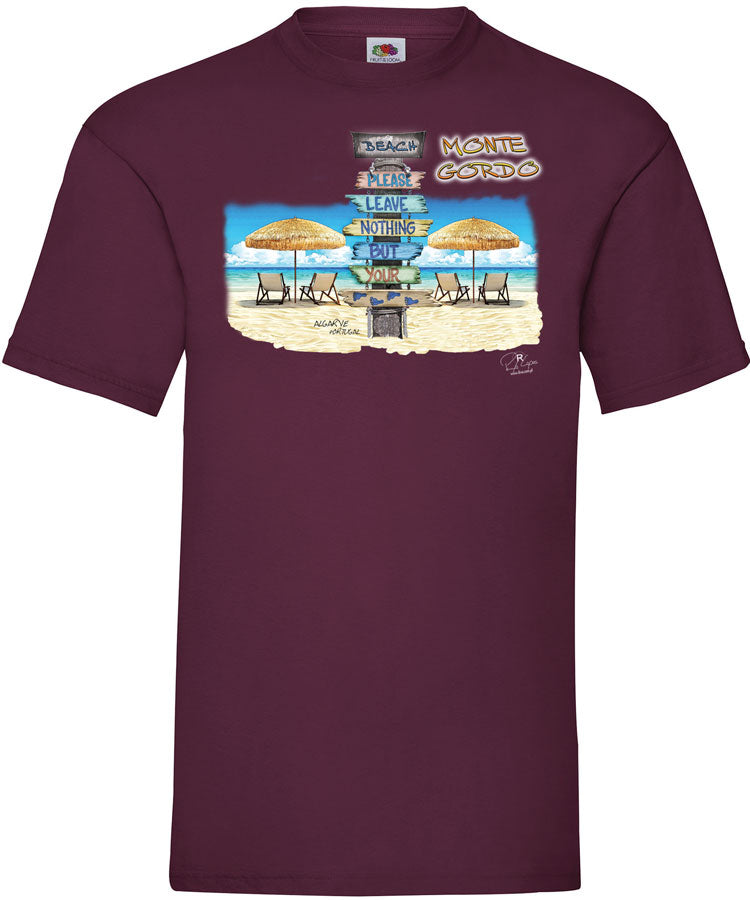 T-shirt Pegadas Monte Gordo