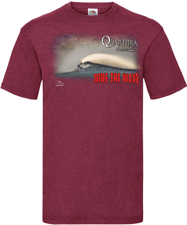 T-shirt Ride the Wave Quarteira