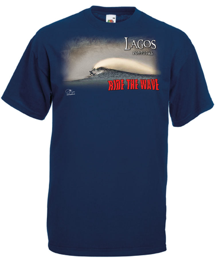 T-shirt Ride the Wave Lagos