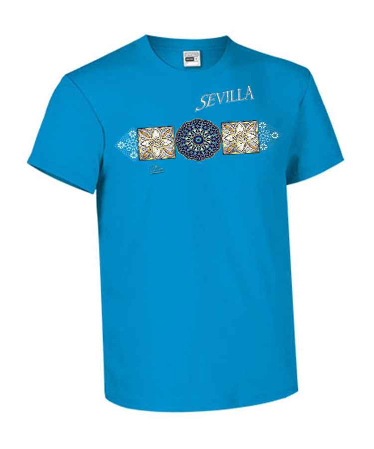 T-shirt Kids Azulejo Arabe Sevilla