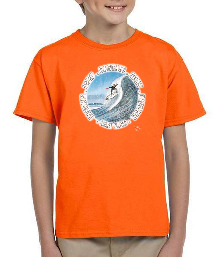 T-shirt Kids Surf Zone Cascais