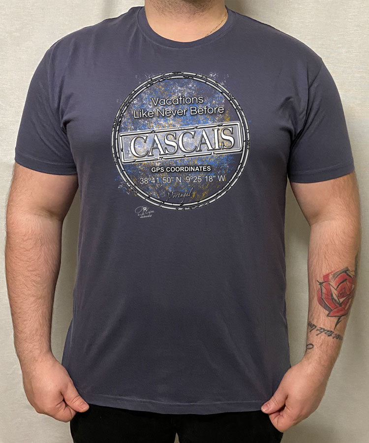T-shirt GPS Cascais