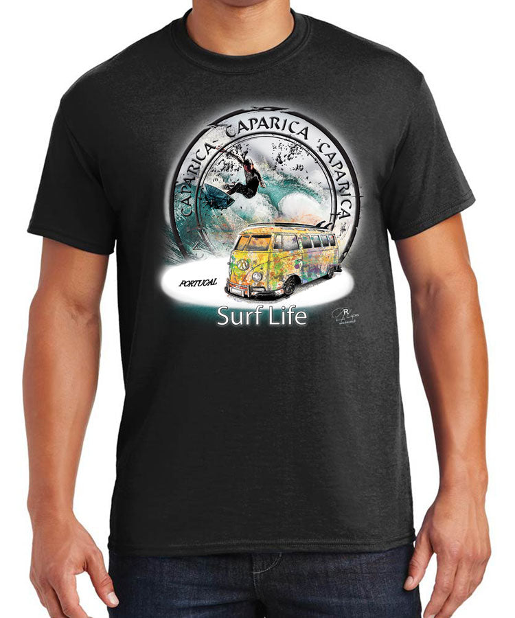 T-shirt Surf Life Costa da Caparica