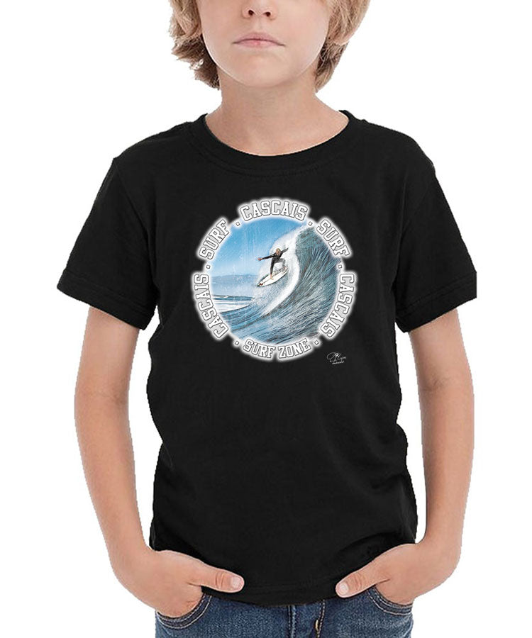 T-shirt Kids Surf Zone Cascais