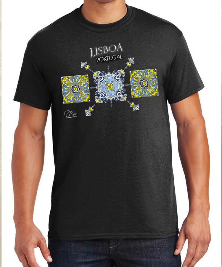 T-shirt Trilogia do Azulejo Lisboa