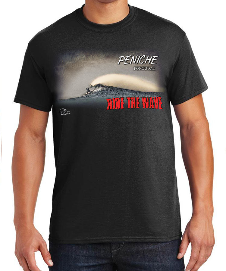 T-shirt Ride the Wave Peniche