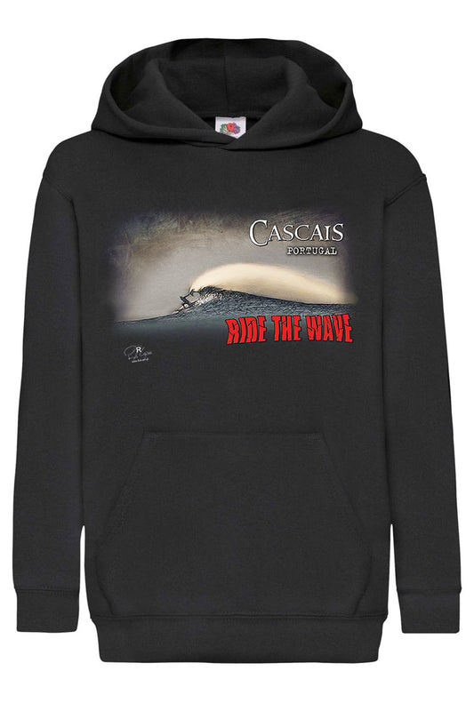 Sweatshirt Kids Ride the Wave Cascais