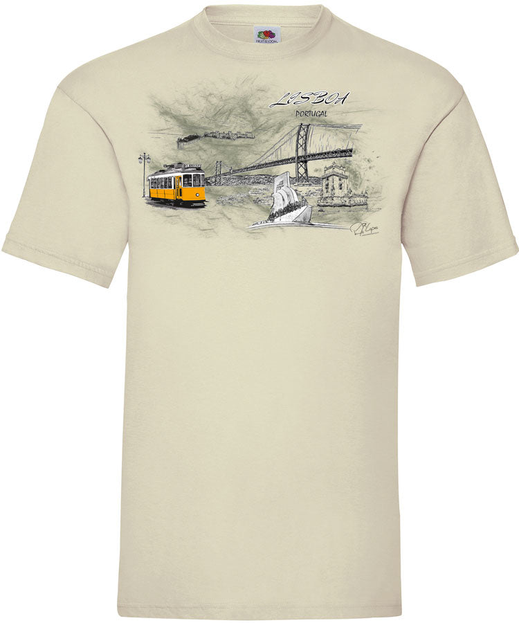 T-shirt Lisboa em Chamas