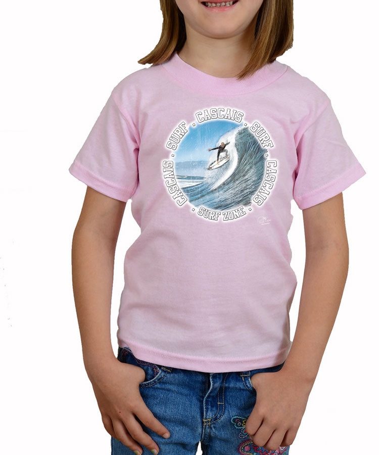T-shirt Kids Surf Zone Cascais