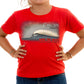 T-shirt Kids Ride the Wave Cascais
