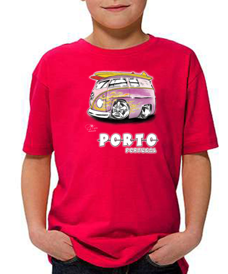 T-shirt Kids Gorduxinha Porto