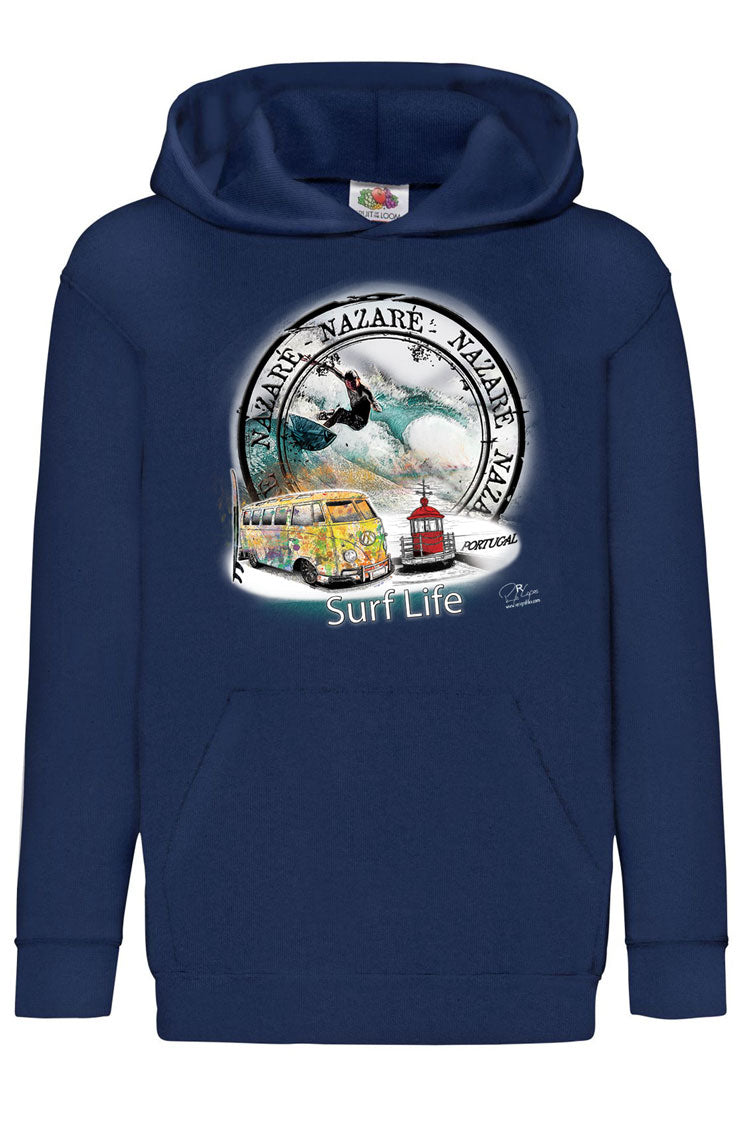 Sweatshirt Kids Surf Life Nazaré