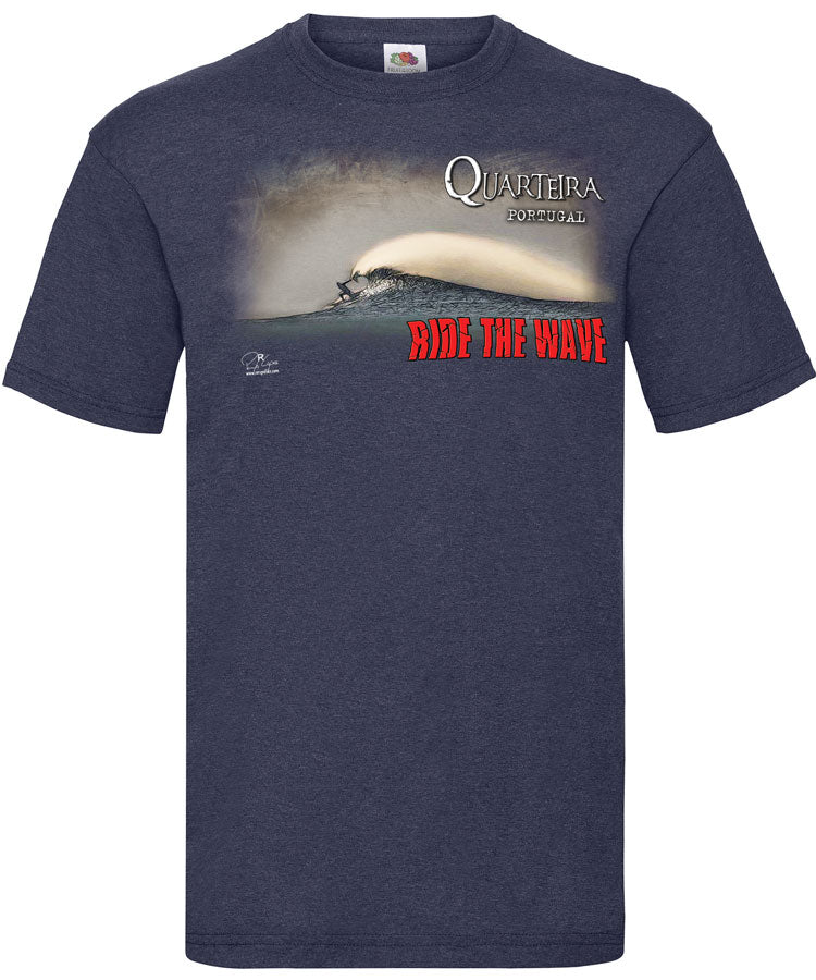 T-shirt Ride the Wave Quarteira