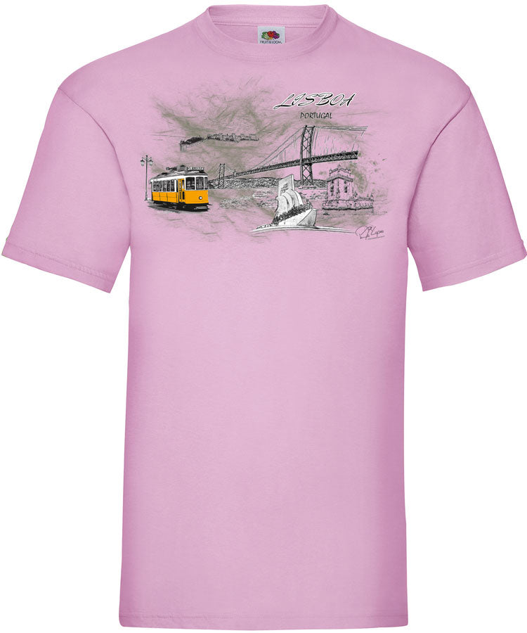 T-shirt Lisboa em Chamas