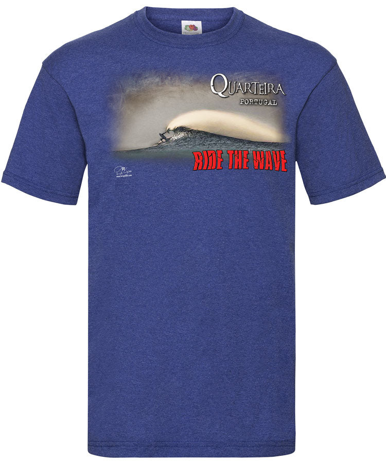 T-shirt Ride the Wave Quarteira